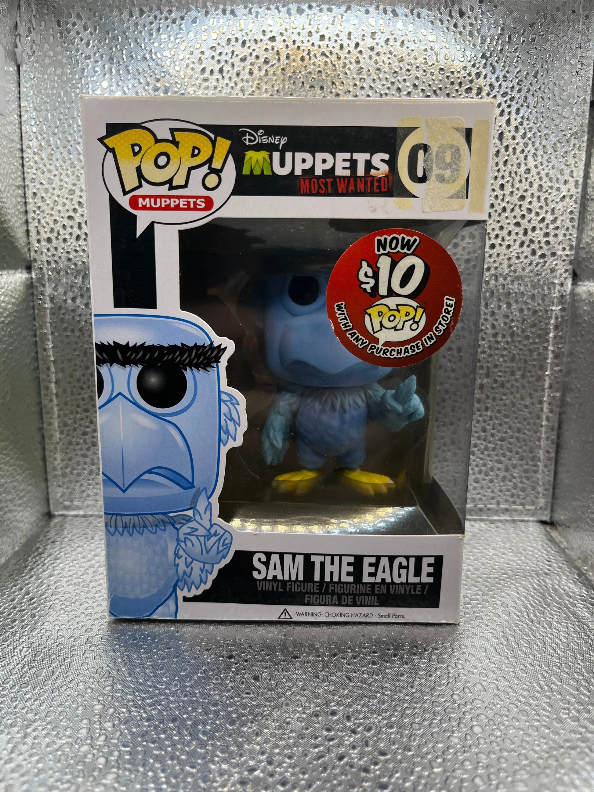 Funko POP Muppets - Sam the Eagle #09 (Box Damage) FRENLY BRICKS - Open 7 Days