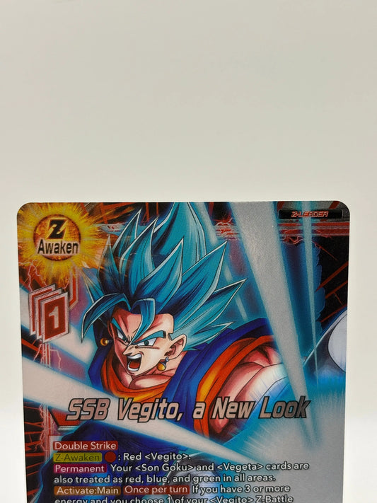 Dragon Ball Super Card Game - SSB Vegito, a New Look EX21-19 EX Foil FRENLY BRICKS - Open 7 Days