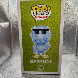 Funko POP Muppets - Sam the Eagle #09 (Box Damage) FRENLY BRICKS - Open 7 Days