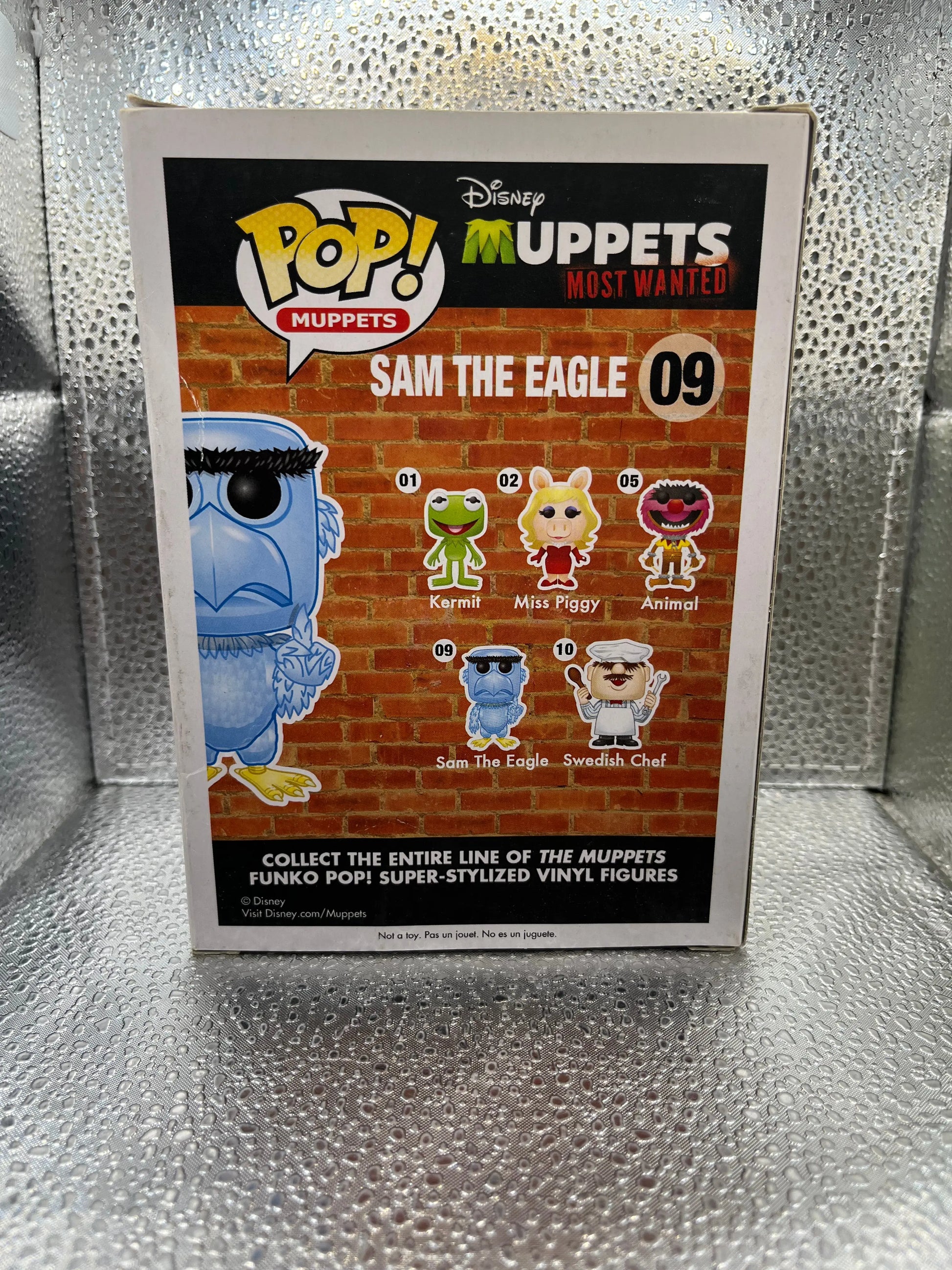 Funko POP Muppets - Sam the Eagle #09 (Box Damage) FRENLY BRICKS - Open 7 Days