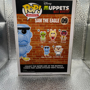 Funko POP Muppets - Sam the Eagle #09 (Box Damage) FRENLY BRICKS - Open 7 Days