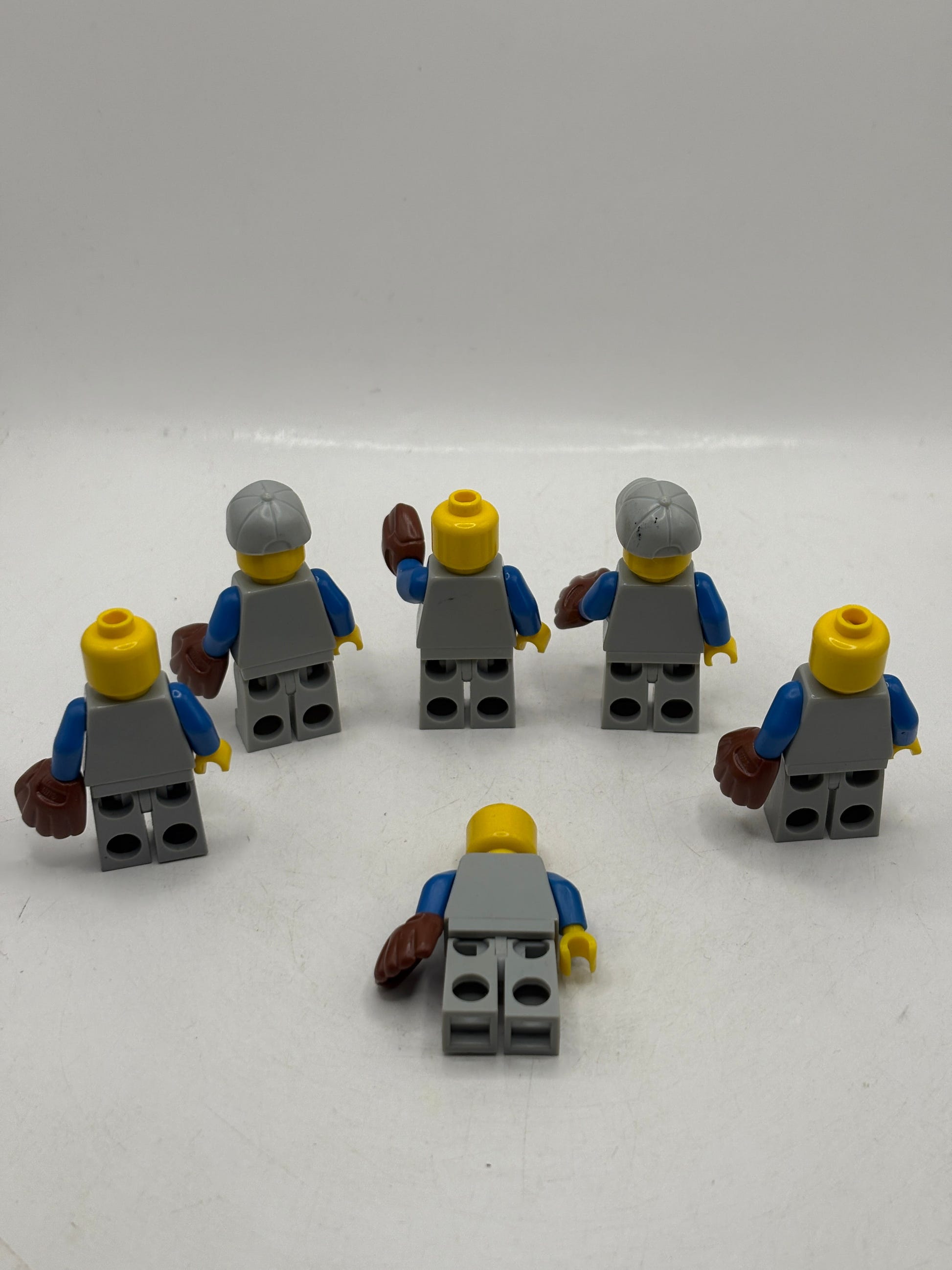 LEGO Baseball Stackers Minifigures Lot x 6 Incomplete CMF Series 10, photo 2 image 2
