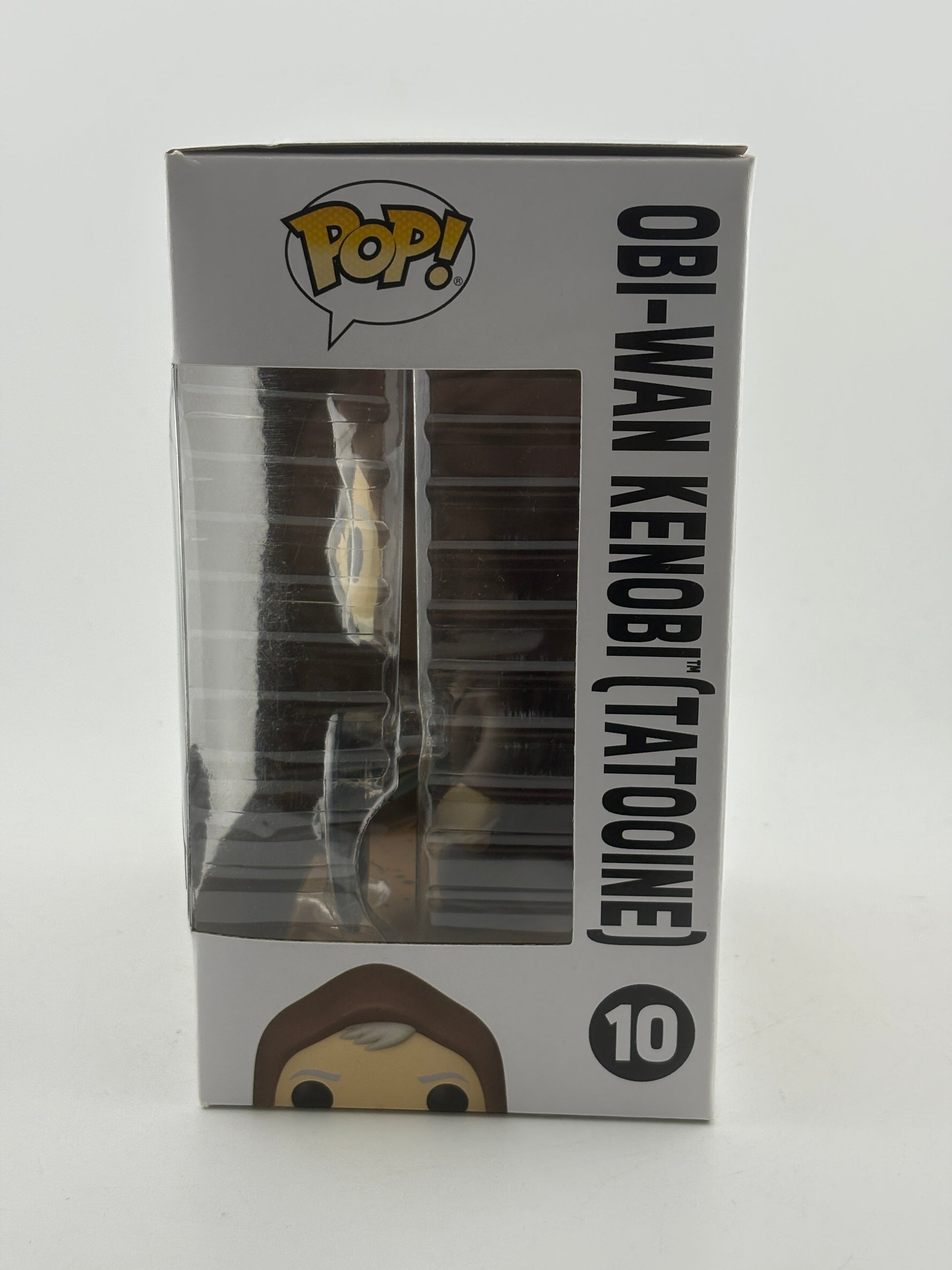 Funko POP! Star Wars #10 Obi-Wan Kenobi (Tatooine) Bobble-Head with Pin FRENLY BRICKS - Open 7 Days