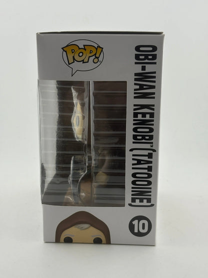 Funko POP! Star Wars #10 Obi-Wan Kenobi (Tatooine) Bobble-Head with Pin FRENLY BRICKS - Open 7 Days
