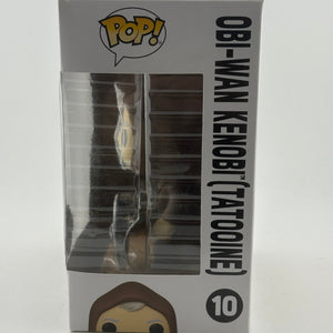 Funko POP! Star Wars #10 Obi-Wan Kenobi (Tatooine) Bobble-Head with Pin FRENLY BRICKS - Open 7 Days