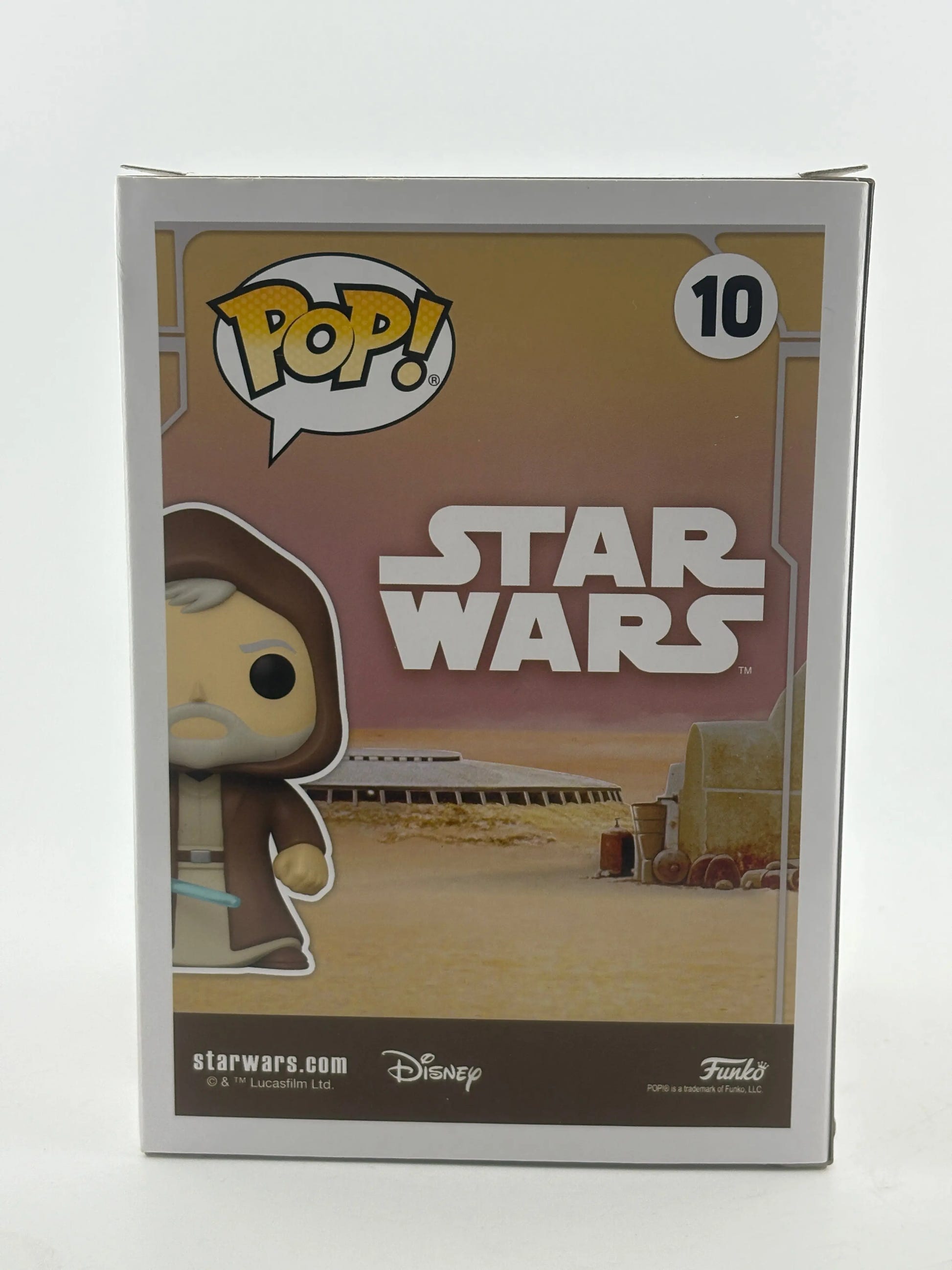 Funko POP! Star Wars #10 Obi-Wan Kenobi (Tatooine) Bobble-Head with Pin FRENLY BRICKS - Open 7 Days image 3