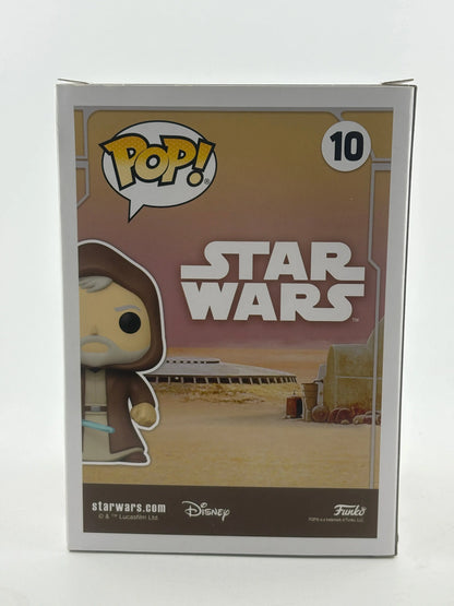 Funko POP! Star Wars #10 Obi-Wan Kenobi (Tatooine) Bobble-Head with Pin FRENLY BRICKS - Open 7 Days