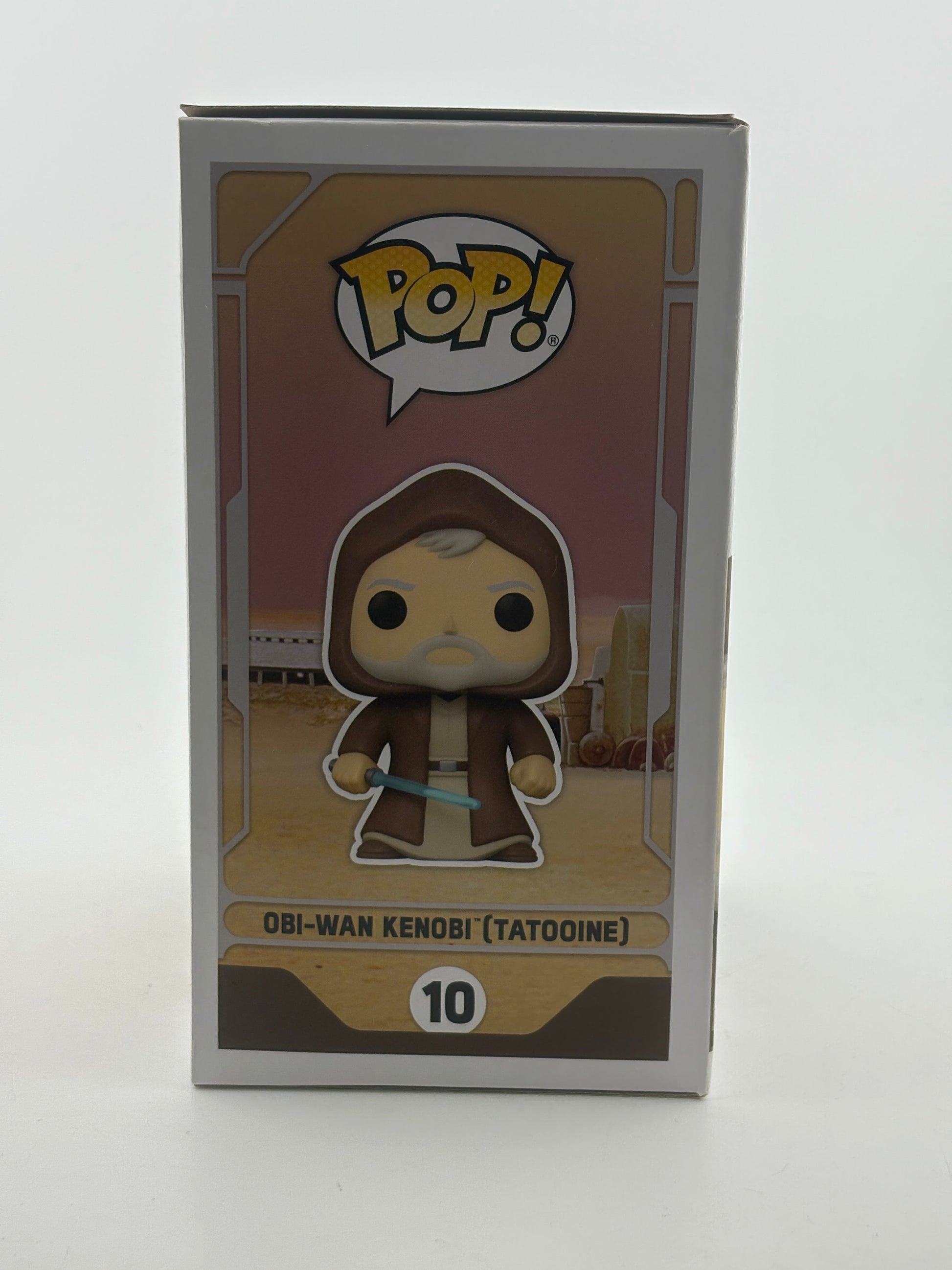 Funko POP! Star Wars #10 Obi-Wan Kenobi (Tatooine) Bobble-Head with Pin FRENLY BRICKS - Open 7 Days