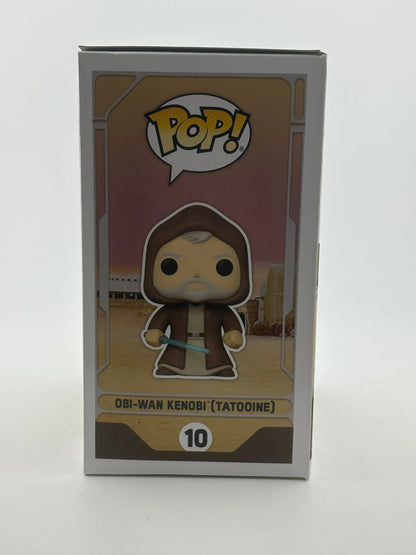 Funko POP! Star Wars #10 Obi-Wan Kenobi (Tatooine) Bobble-Head with Pin FRENLY BRICKS - Open 7 Days