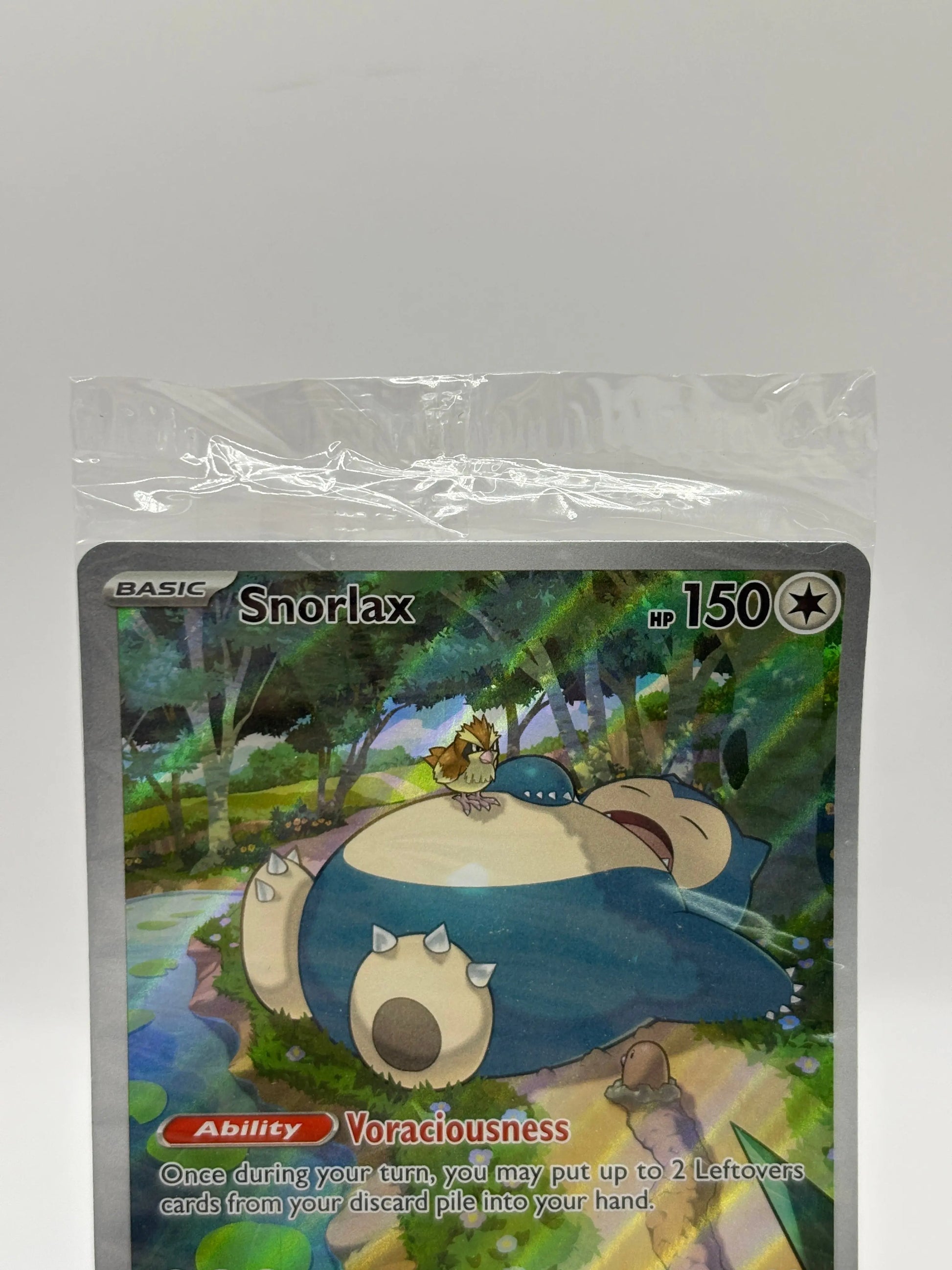 Pokemon TCG 151 - Snorlax SVP051 Black Star Promo Art Rare *BEND* Sealed FRENLY BRICKS - Open 7 Days