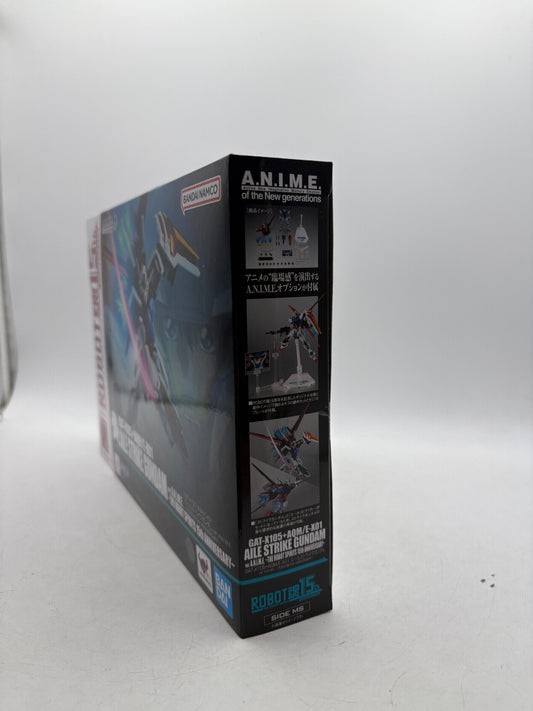 BAS65549: ROBOT SPIRITS 15th Ann GAT-X105+AQM/E-X01 AILE STRIKE GUNDAM ver ANIME FRENLY BRICKS - Open 7 Days