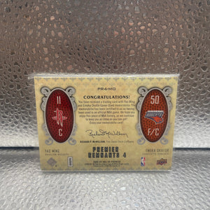 2008-09 Nba Upper Deck Premier Premier Remnants 4 Yao Okafor 13/50 FRENLY BRICKS - Open 7 Days