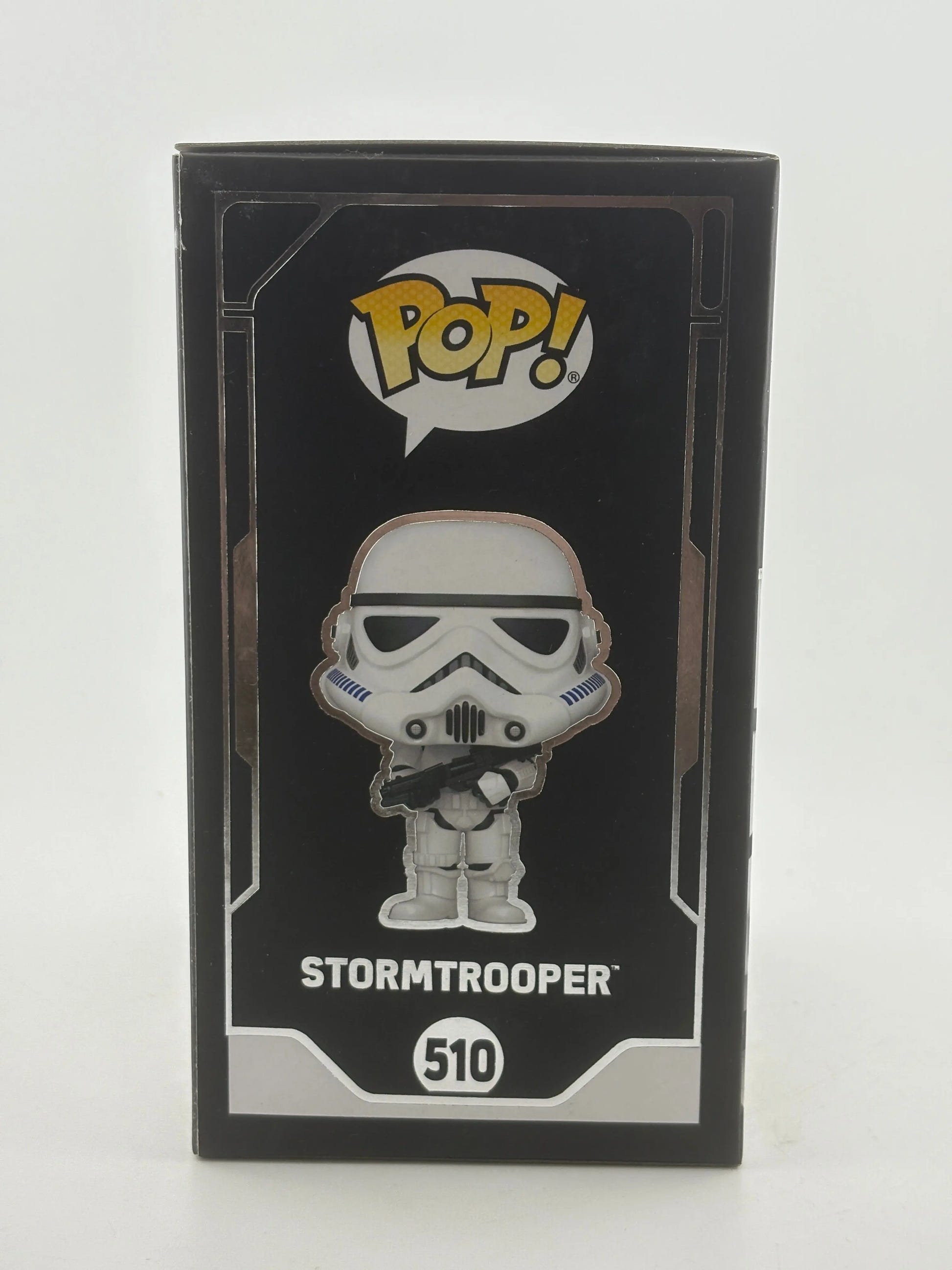 Funko POP! Star Wars #510 Stormtrooper 2022 Galactic Convention Exclusive FRENLY BRICKS - Open 7 Days image 4