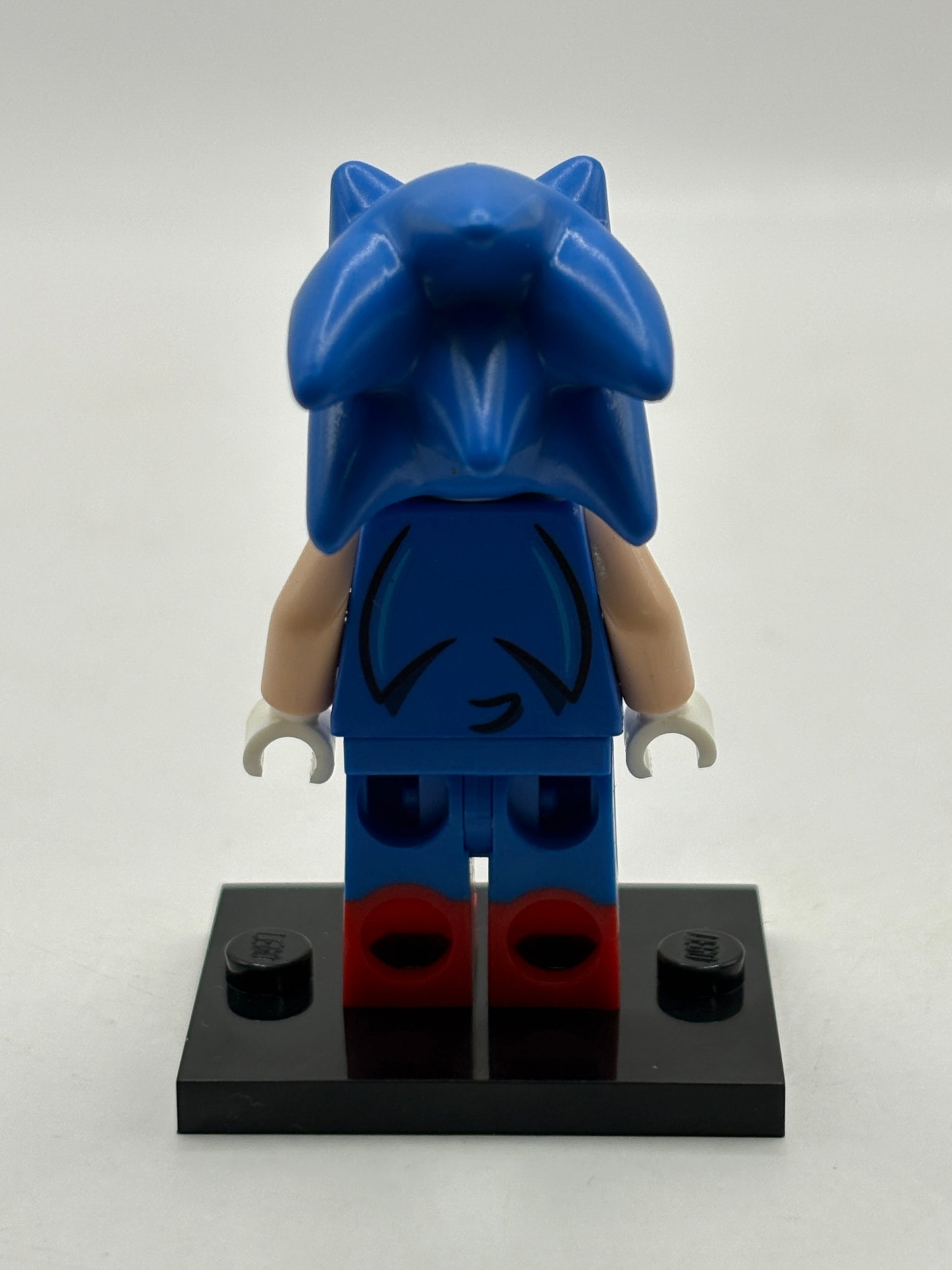 Lego Sonic The Hedgehog - Sonic The Hedgehog SON004 Left Side Grin Minifigure FRENLY BRICKS - Open 7 Days