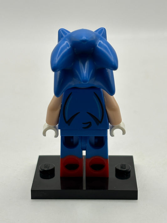 Lego Sonic The Hedgehog - Sonic The Hedgehog SON004 Left Side Grin Minifigure FRENLY BRICKS - Open 7 Days