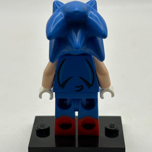Lego Sonic The Hedgehog - Sonic The Hedgehog SON004 Left Side Grin Minifigure FRENLY BRICKS - Open 7 Days