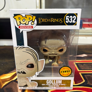 Funko POP! Lord of the Rings - Gollum CHASE Vinyl Figure #532 FRENLY BRICKS - Open 7 Days
