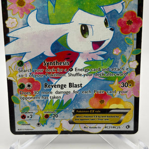 Pokemon TCG Radiant Collection - Shaymin EX RC21/RC25 Full Art MP FRENLY BRICKS - Open 7 Days