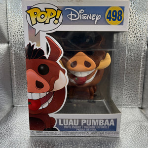 Funko POP Disney - The Lion King - Luau Pumbaa #498 FRENLY BRICKS - Open 7 Days