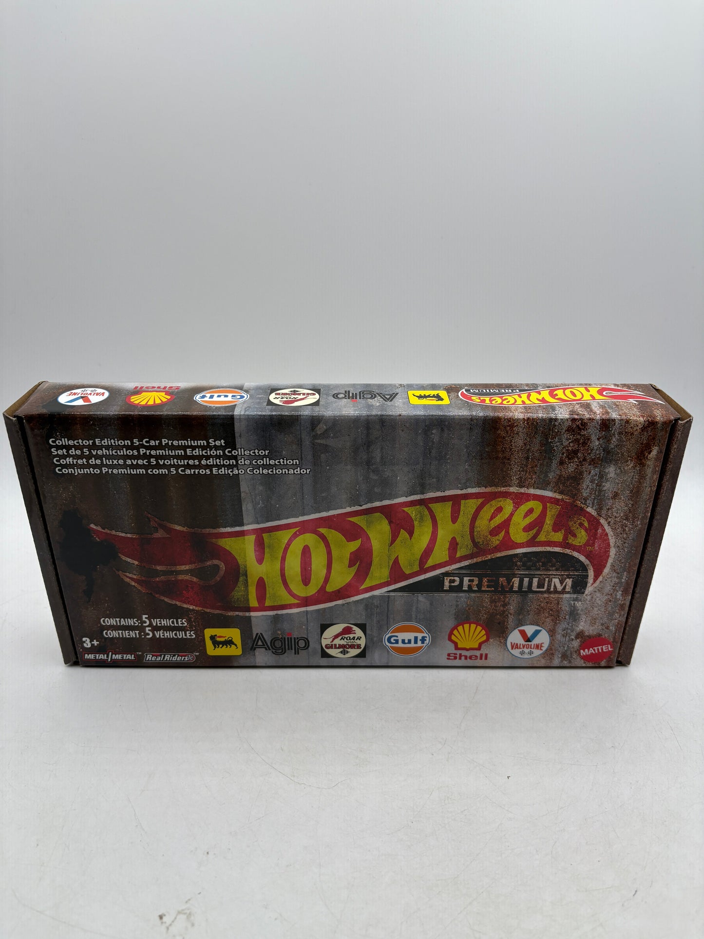 Hot Wheels Gas Themed Collector Edition Set Of 5 Premium Car Culture FRENLY BRICKS - Open 7 Days