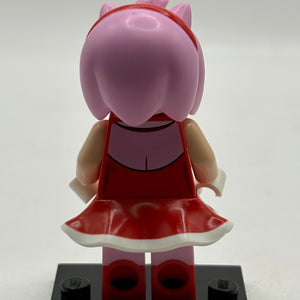 Lego Sonic The Hedgehog- Amy Rose Red Dress SON005 Minifigure FRENLY BRICKS - Open 7 Days