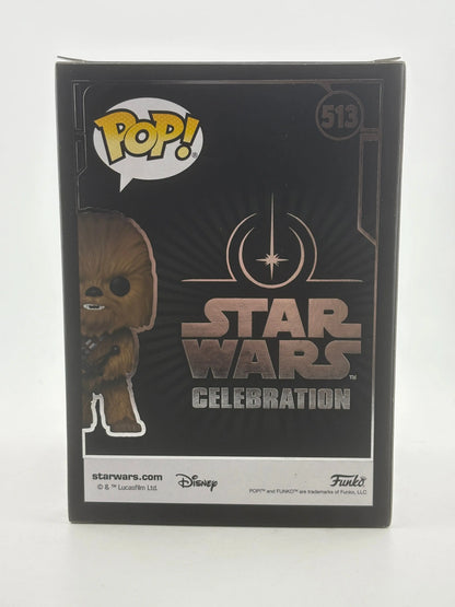 Funko POP! Star Wars #513 Chewbacca 2022 Galactic Convention Exclusive FRENLY BRICKS - Open 7 Days