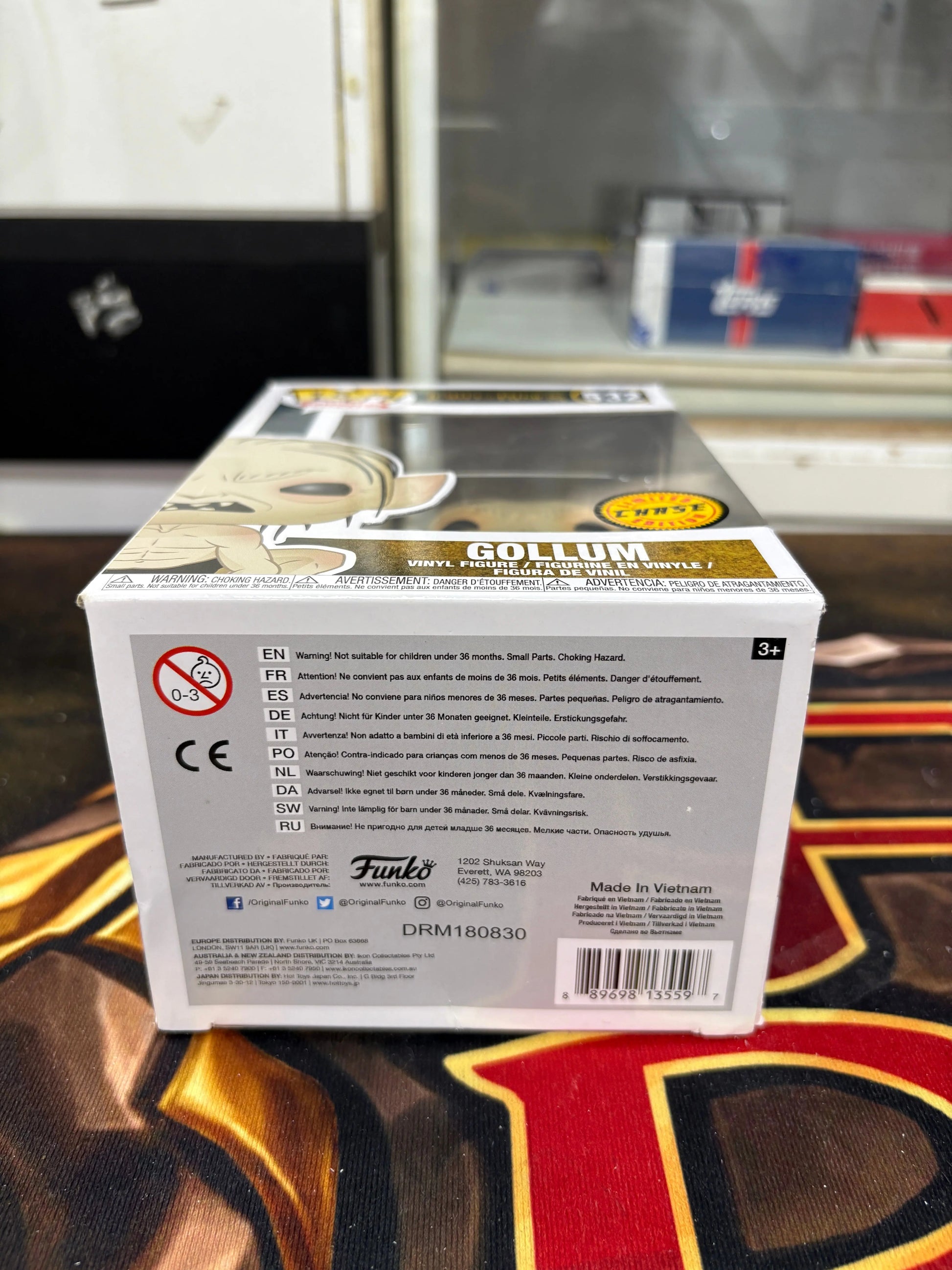 Funko POP! Lord of the Rings - Gollum CHASE Vinyl Figure #532 FRENLY BRICKS - Open 7 Days