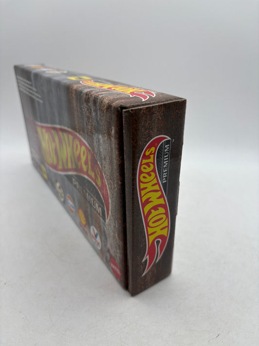 Hot Wheels Gas Themed Collector Edition Set Of 5 Premium Car Culture FRENLY BRICKS - Open 7 Days