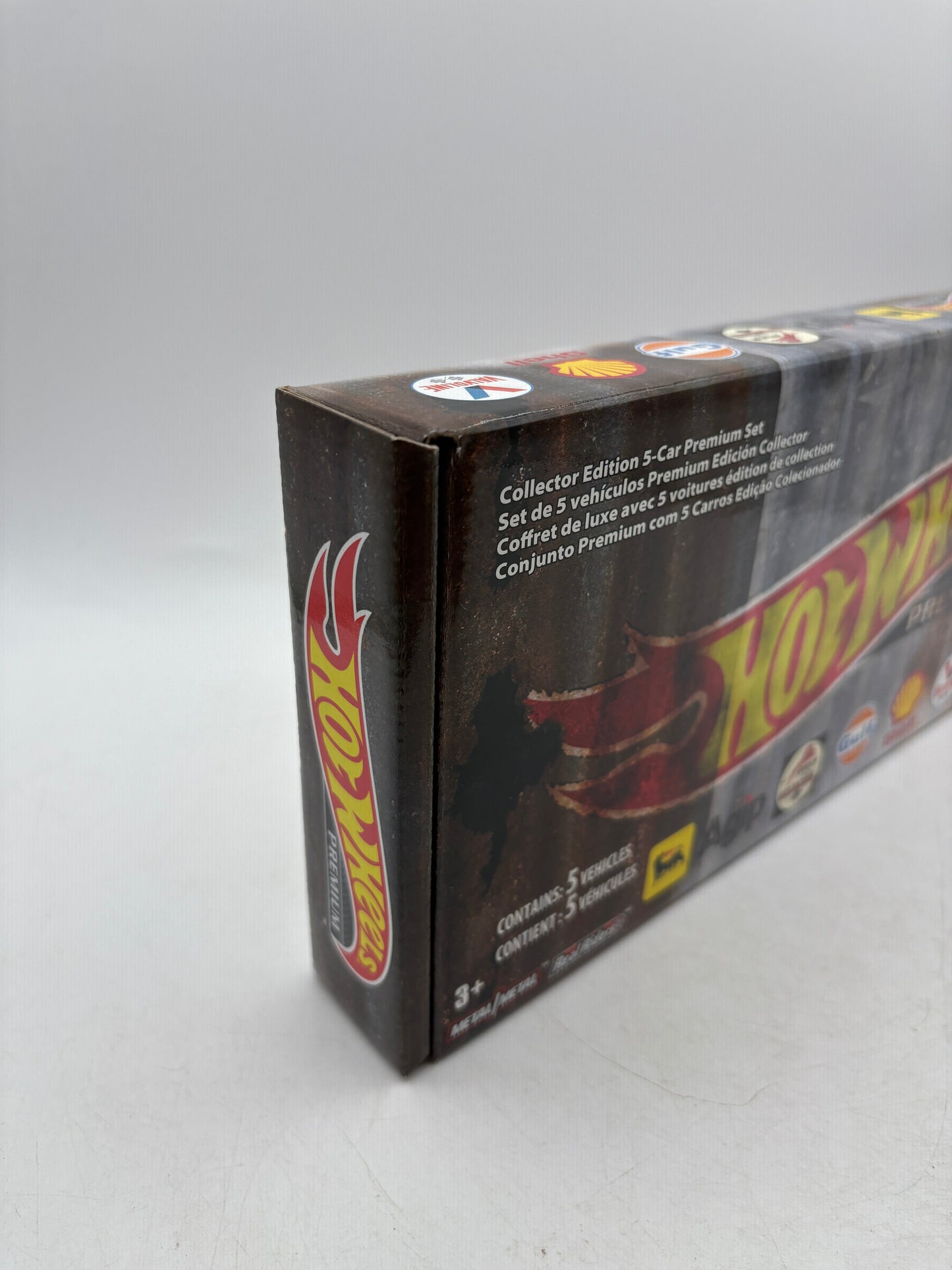 Hot Wheels Gas Themed Collector Edition Set Of 5 Premium Car Culture FRENLY BRICKS - Open 7 Days