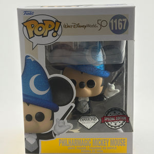 Funko POP! Walt Disney World 50 #1167 Philharmagic Mickey Mouse Diamond SE FRENLY BRICKS - Open 7 Days
