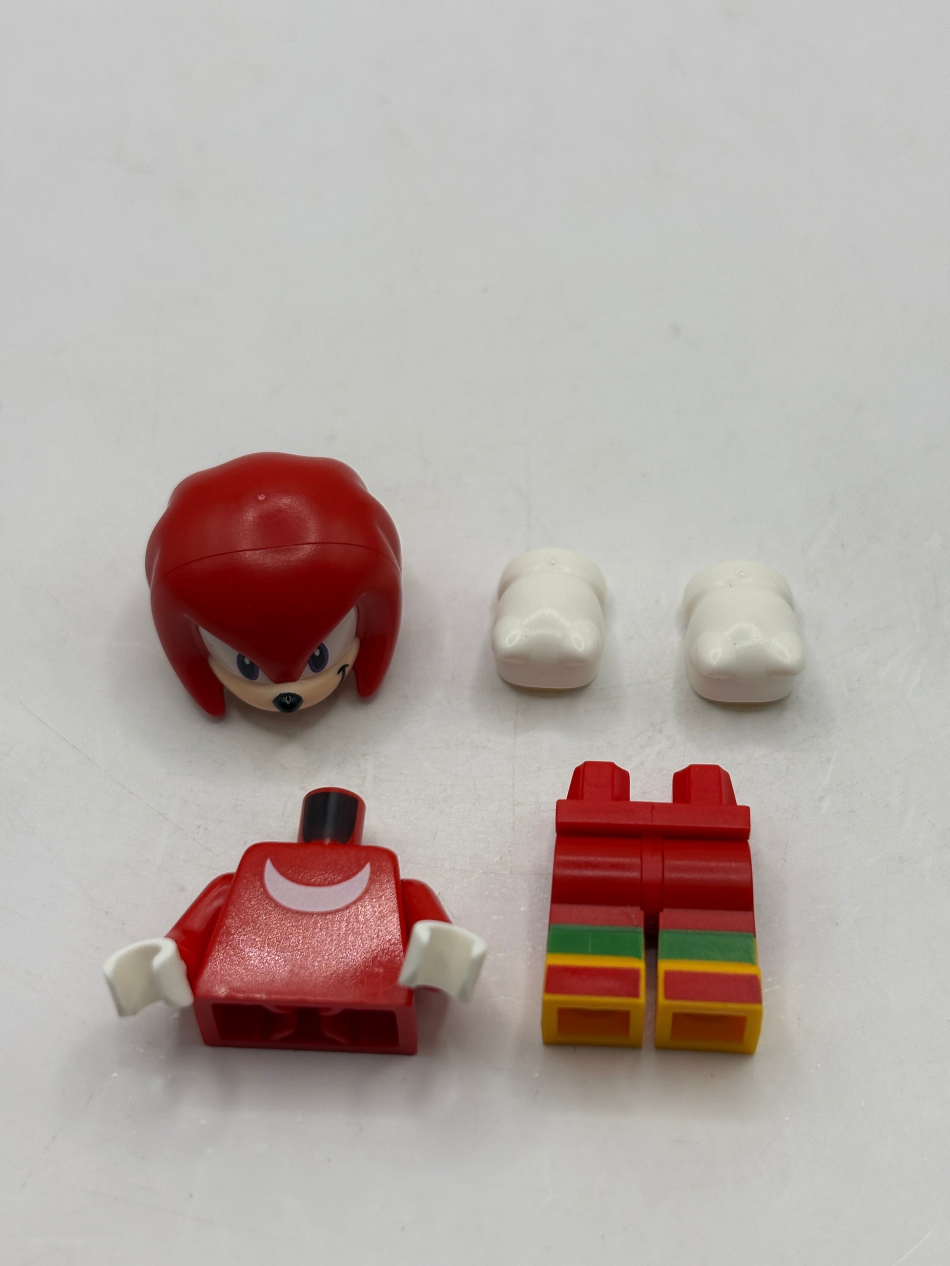 Lego Sonic The Hedgehog - Knuckles Big Hand Grin SON016 Minifigure FRENLY BRICKS - Open 7 Days