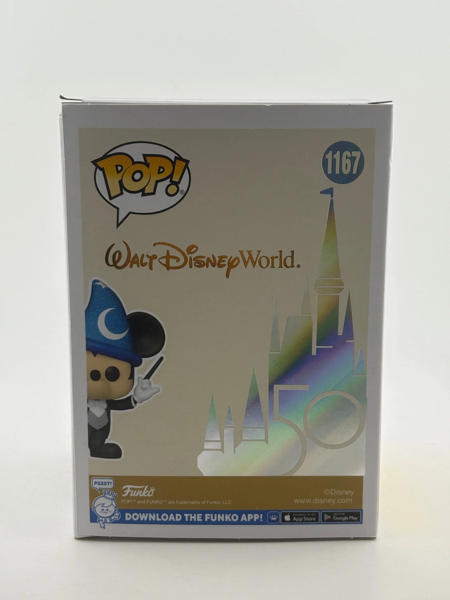 Funko POP! Walt Disney World 50 #1167 Philharmagic Mickey Mouse Diamond SE FRENLY BRICKS - Open 7 Days