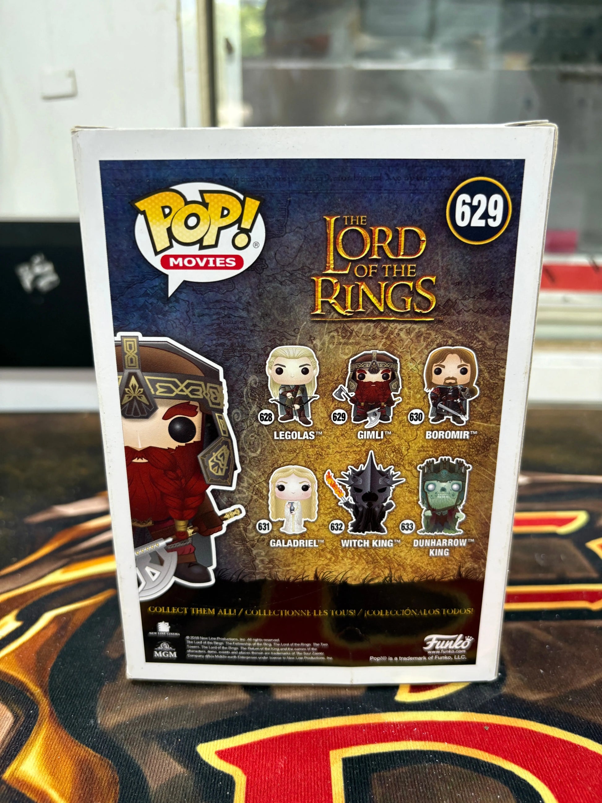 Funko Pop! Gimli #629 Lord Of The Rings FRENLY BRICKS - Open 7 Days