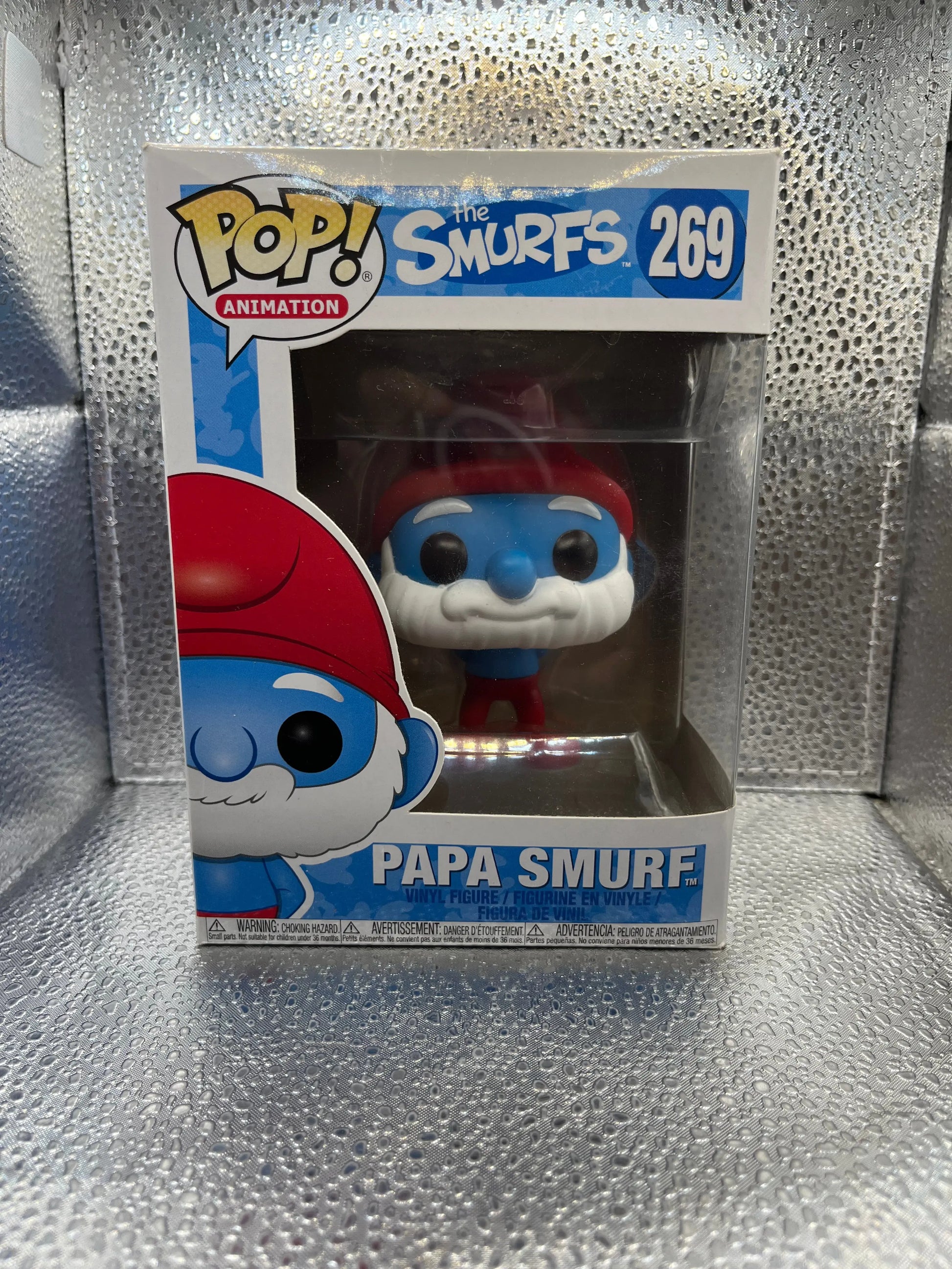 Funko POP Animation - the Smurfs - Papa Smurf #269 FRENLY BRICKS - Open 7 Days