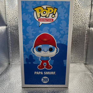 Funko POP Animation - the Smurfs - Papa Smurf #269 FRENLY BRICKS - Open 7 Days