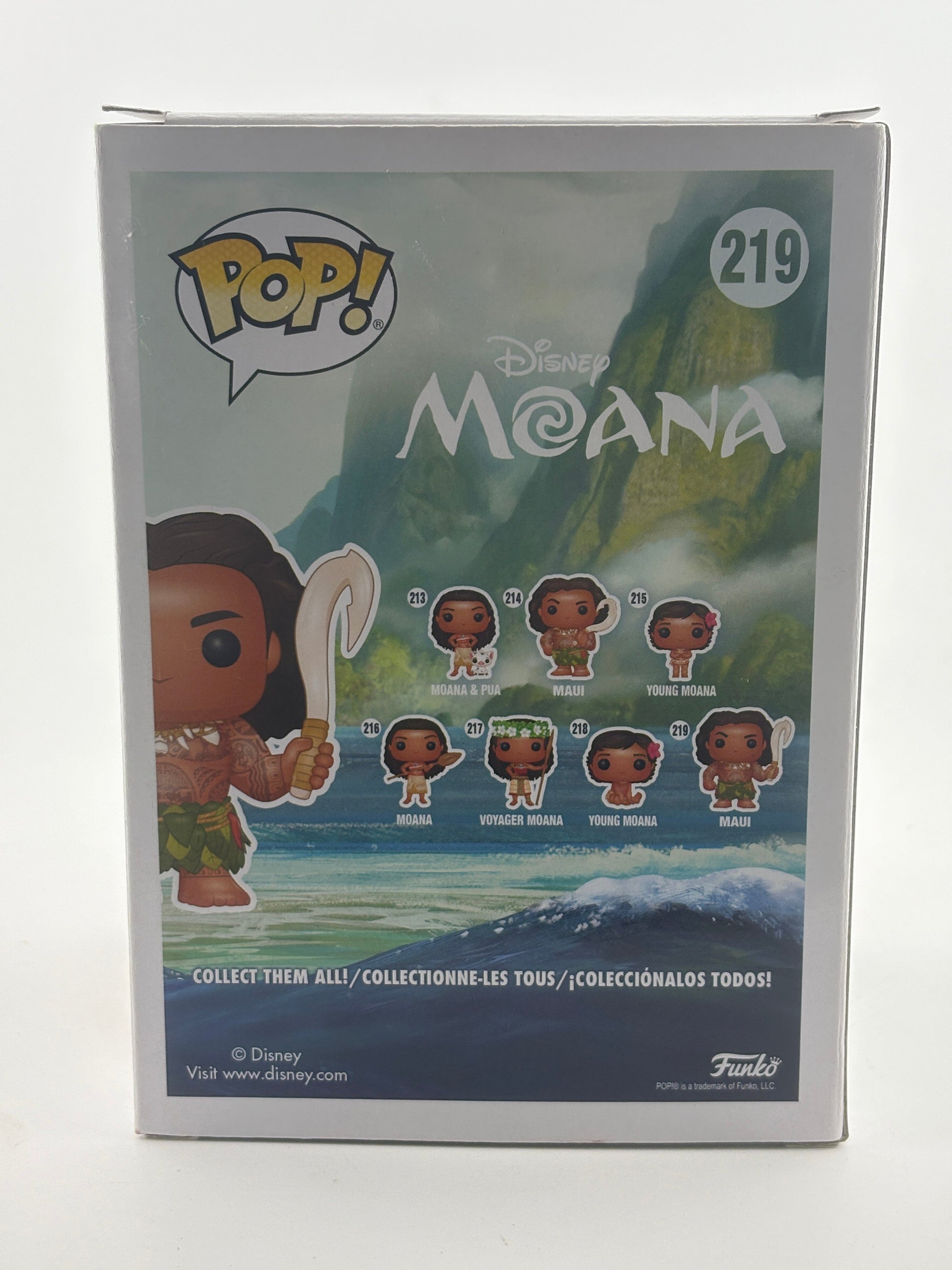 Funko POP! Disney Moana #219 Maui Special Edition FRENLY BRICKS - Open 7 Days