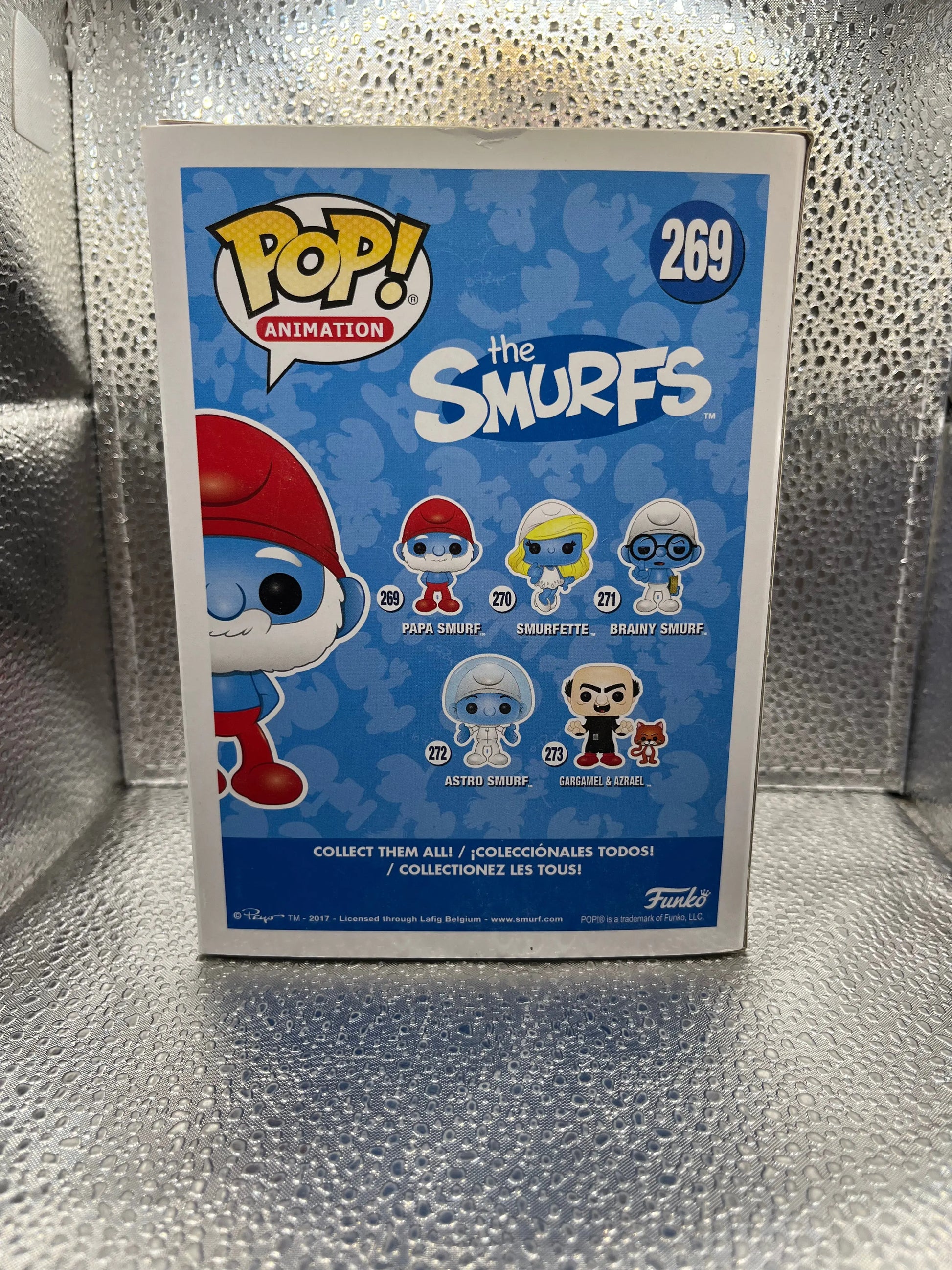 Funko POP Animation - the Smurfs - Papa Smurf #269 FRENLY BRICKS - Open 7 Days