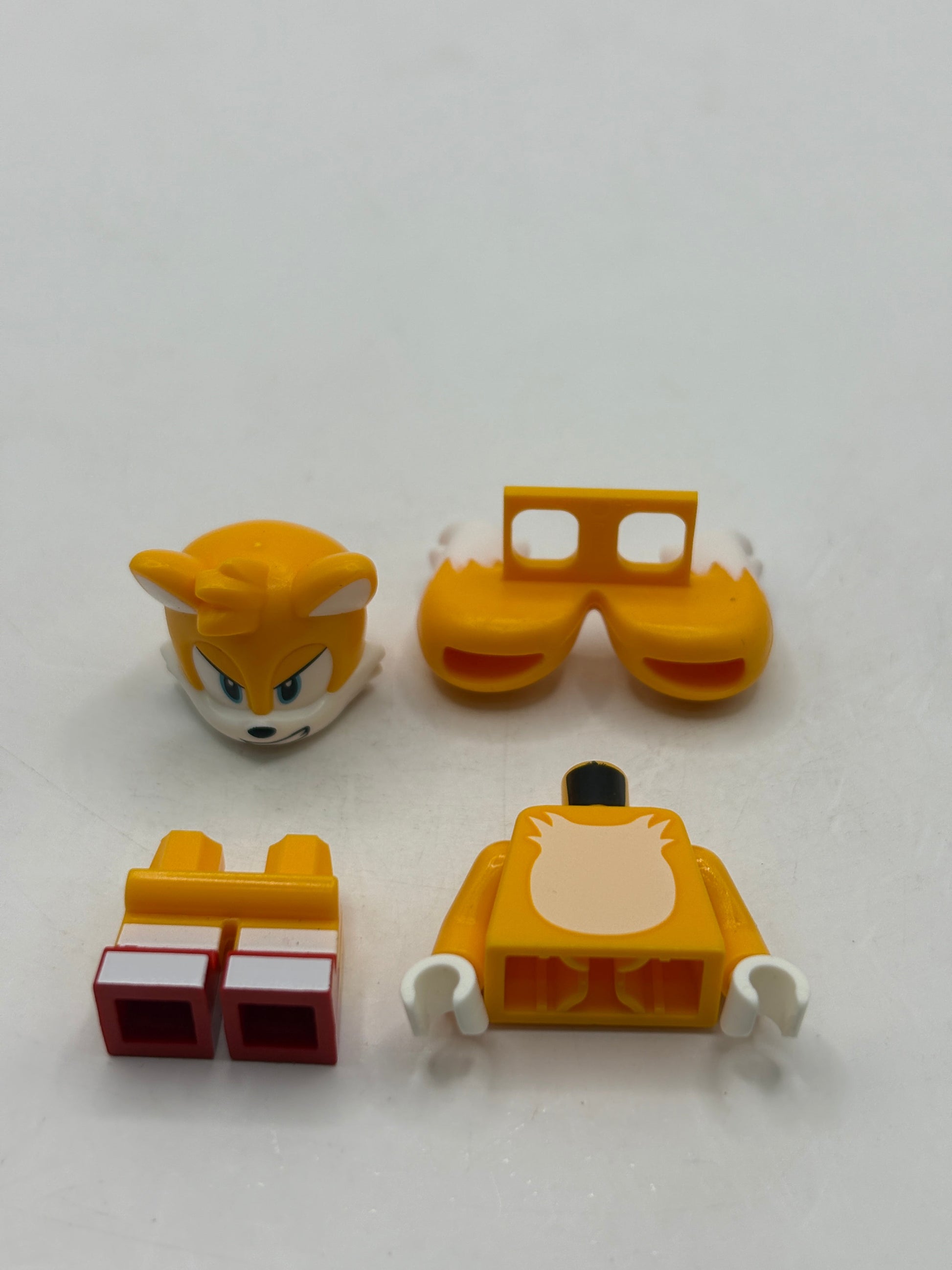Lego Sonic The Hedgehog - Tails Angry Face Minifigure SON028 FRENLY BRICKS - Open 7 Days