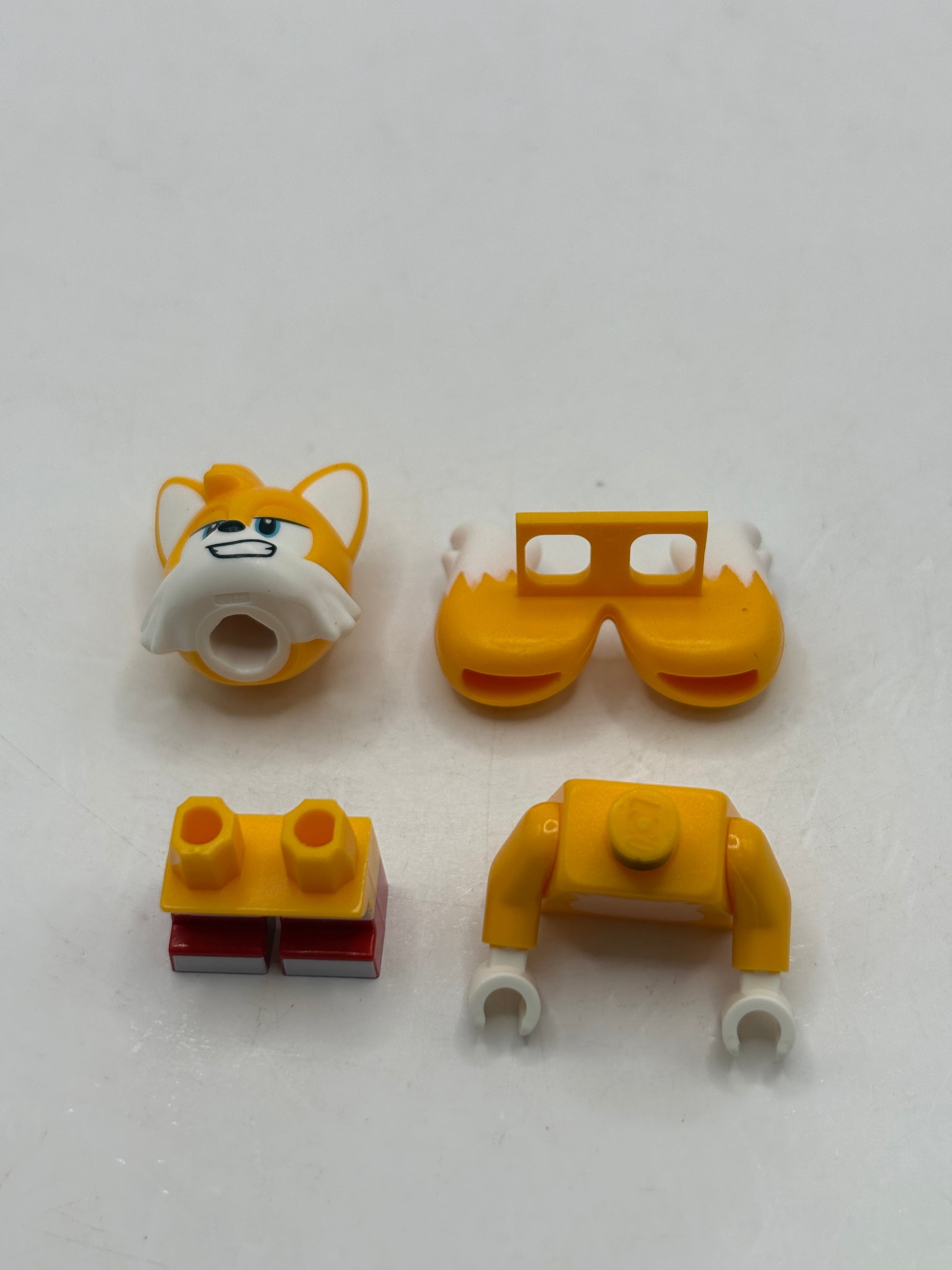 Lego Sonic The Hedgehog - Tails Angry Face Minifigure SON028 FRENLY BRICKS - Open 7 Days