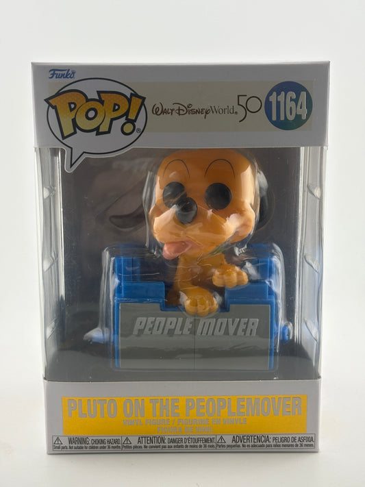 Funko POP! Walt Disney World 50 #1164 Pluto on the Peoplemover FRENLY BRICKS - Open 7 Days