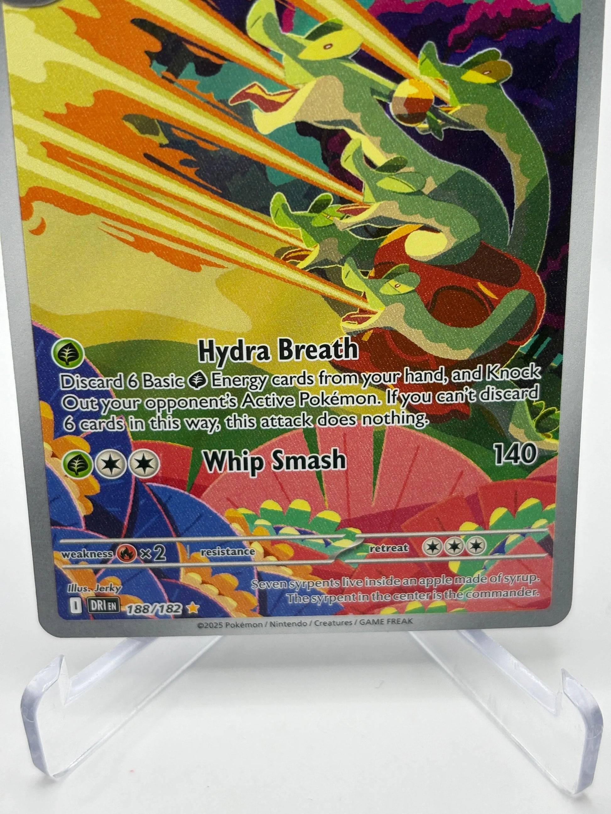 Pokemon TCG Destined Rivals - Hydrapple 188/182 Art Rare NM FRENLY BRICKS - Open 7 Days