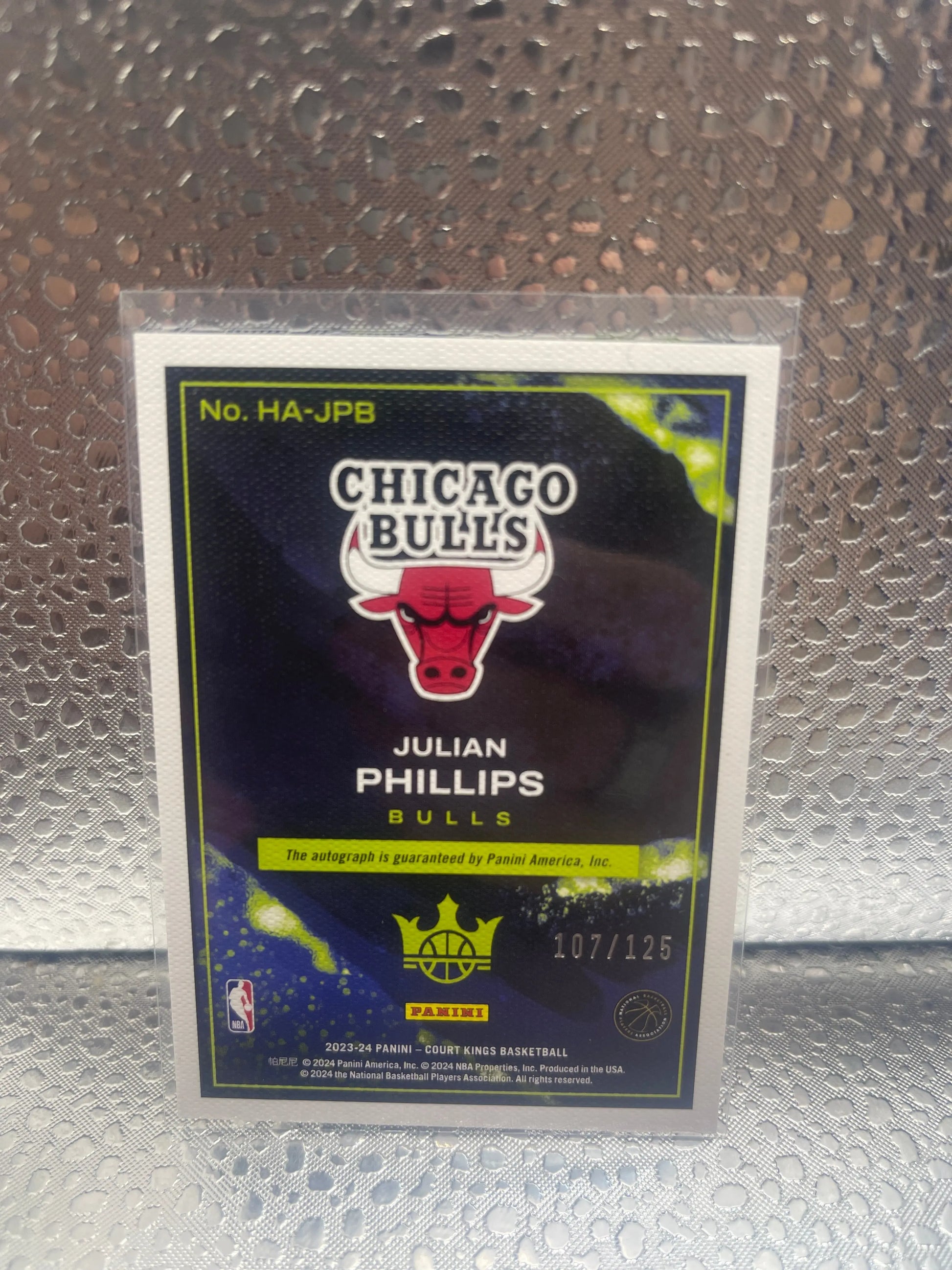2023-24 Court Kings Heir Apparent Autographs Julian Phillips Auto /125 FRENLY BRICKS - Open 7 Days