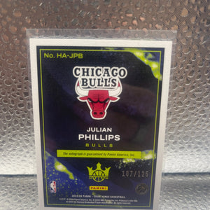 2023-24 Court Kings Heir Apparent Autographs Julian Phillips Auto /125 FRENLY BRICKS - Open 7 Days