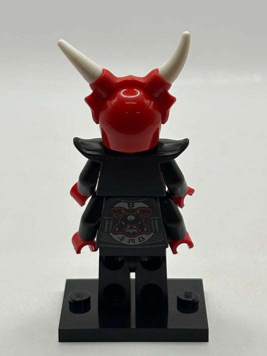 Lego Ninjago - Mr E with Oni Mask Minifigure NJ0385 *Wrong Head* FRENLY BRICKS - Open 7 Days