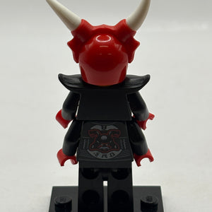 Lego Ninjago - Mr E with Oni Mask Minifigure NJ0385 *Wrong Head* FRENLY BRICKS - Open 7 Days