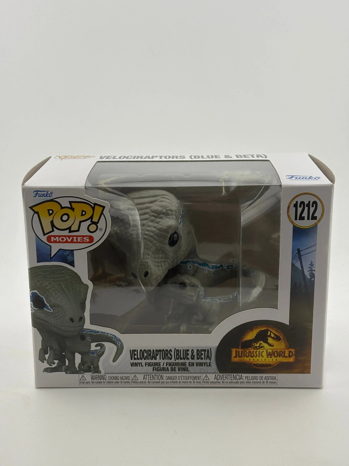 Funko POP! Movies Jurassic World #1212 Velociraptors (Blue & Beta) FRENLY BRICKS - Open 7 Days