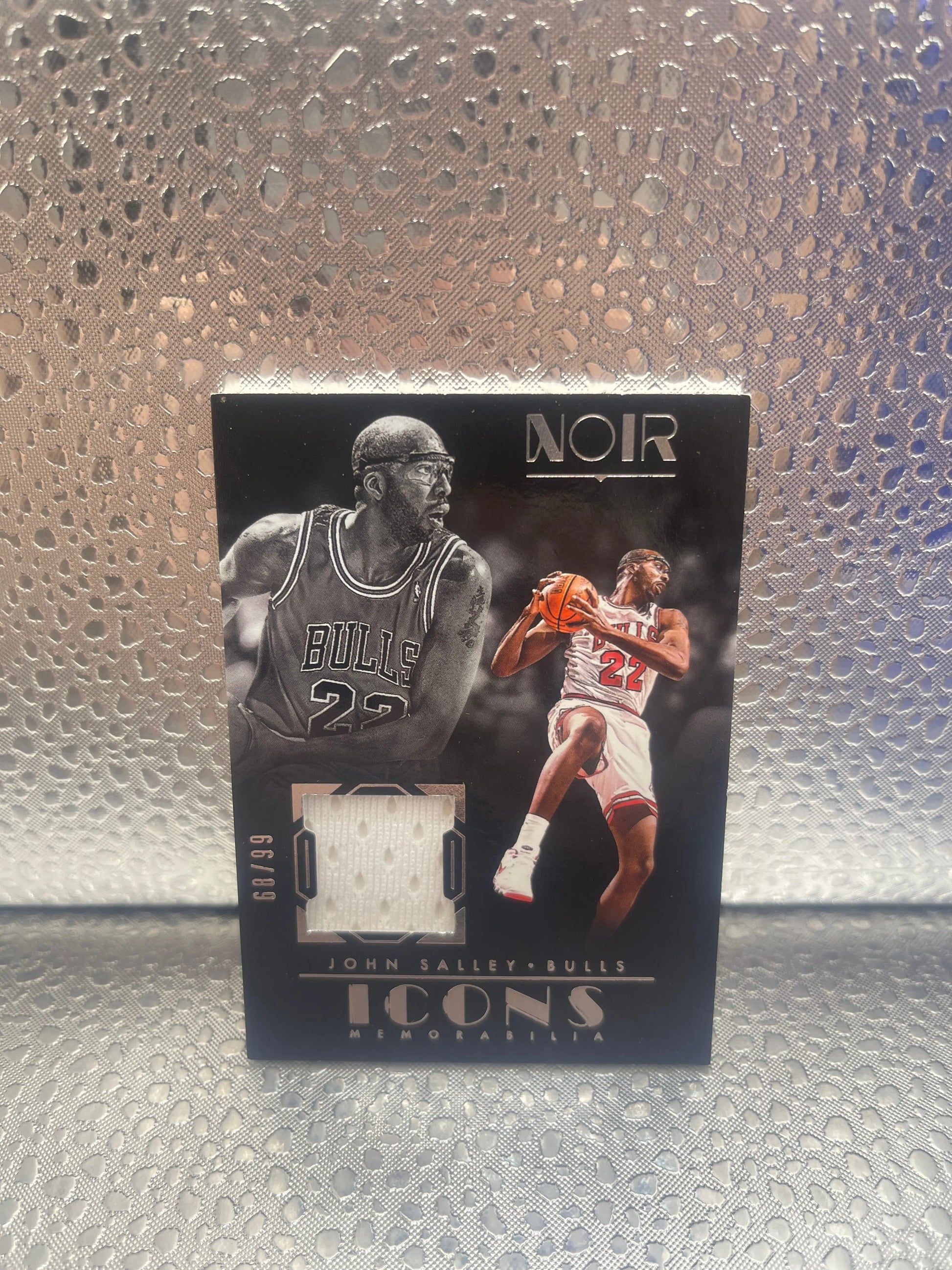 2018-18 Panini Noir Basketball John Salley Icons Memorabilia /99 Patch Nm FRENLY BRICKS - Open 7 Days
