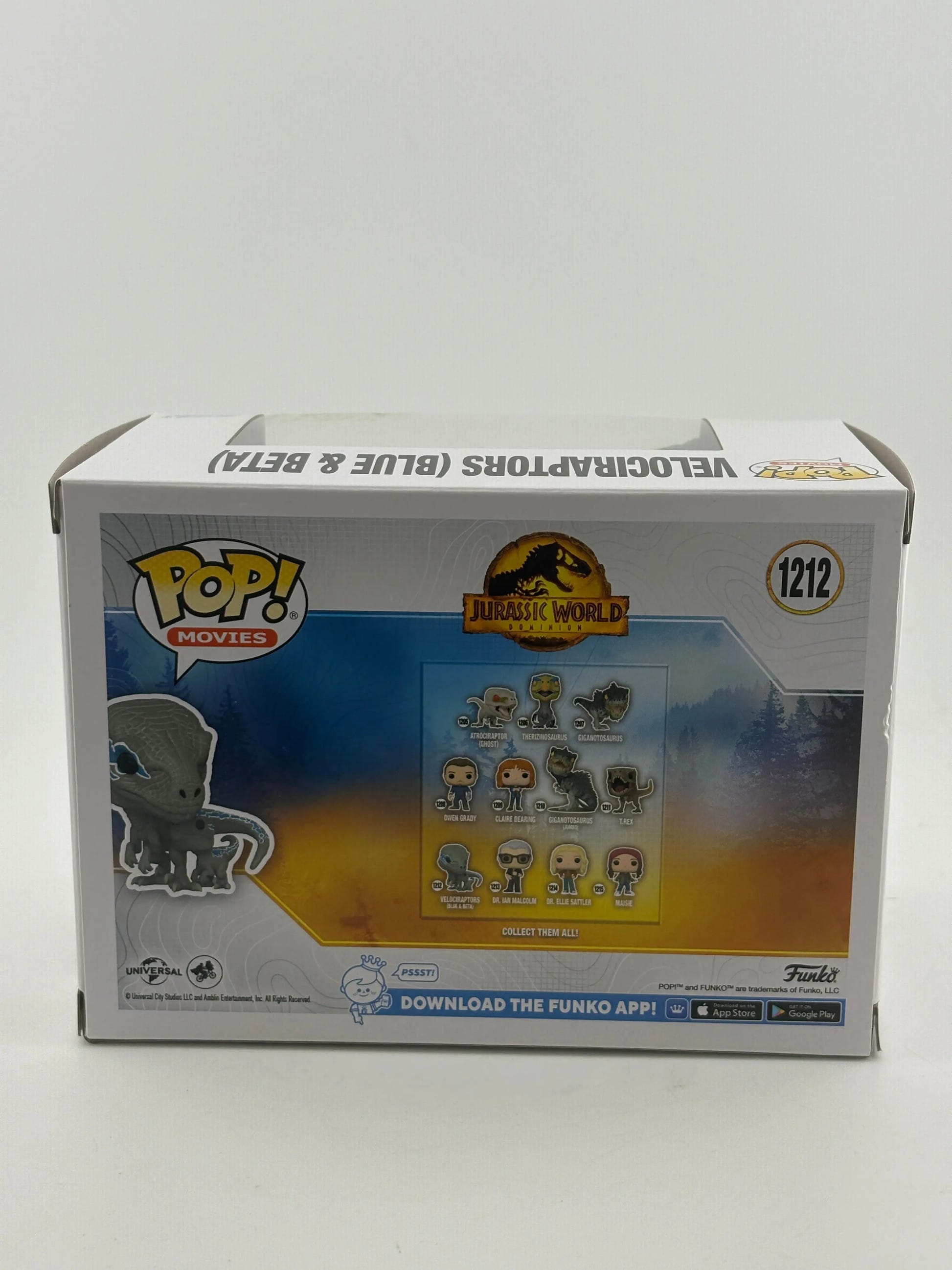 Funko POP! Movies Jurassic World #1212 Velociraptors (Blue & Beta) FRENLY BRICKS - Open 7 Days image 3