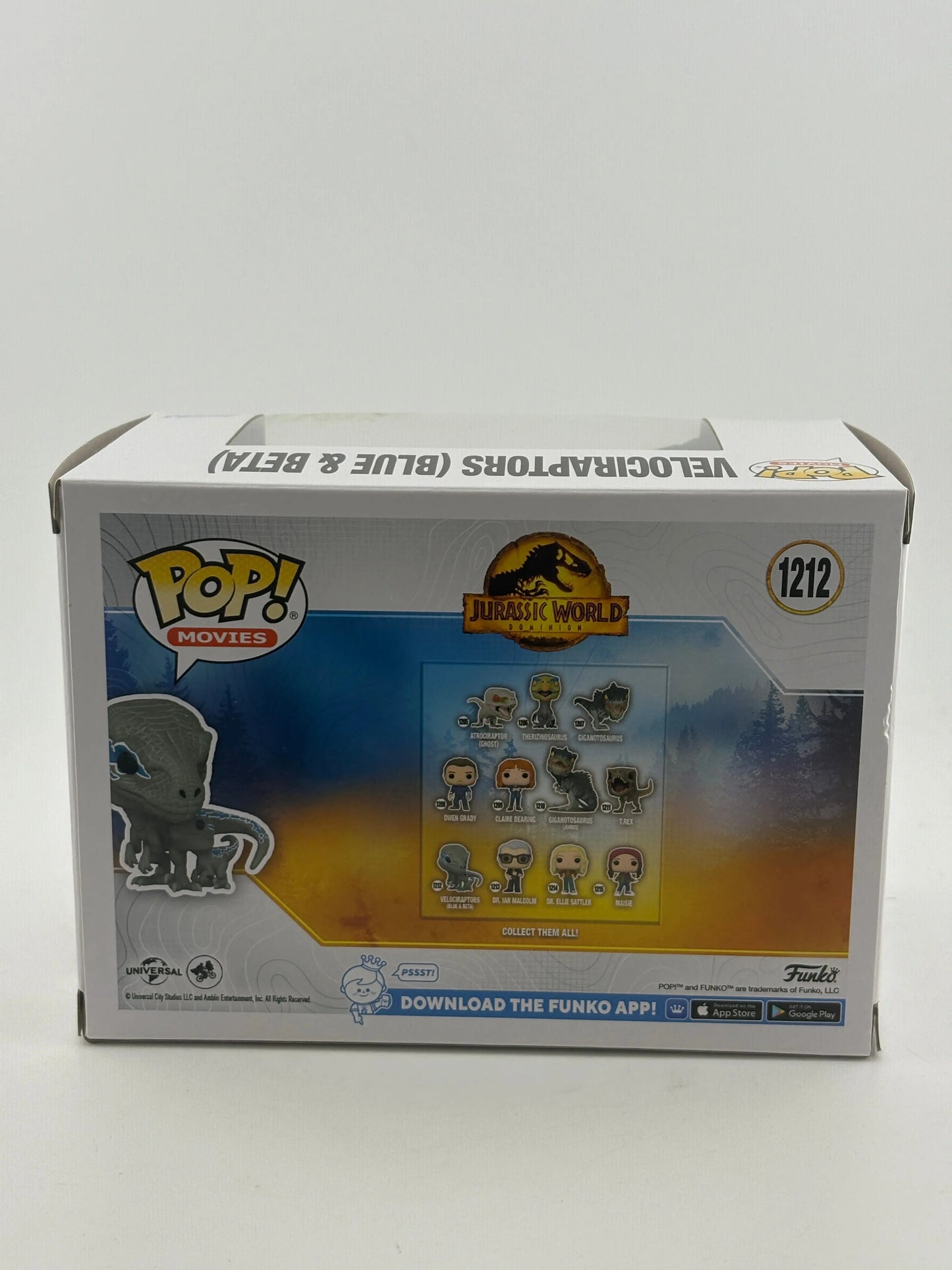 Funko POP! Movies Jurassic World #1212 Velociraptors (Blue & Beta) FRENLY BRICKS - Open 7 Days