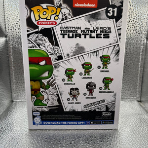 Funko POP Comics - TMNT - Raphael #31 (Black and White Chase Exclusive) FRENLY BRICKS - Open 7 Days